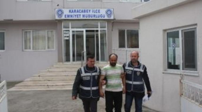 Sebze Hırsızı Tutuklandı