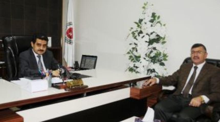 Belediye Başkanı Akdoğan&rsquo;dan Adalet Komisyon Başkanı Ağır&rsquo;a Ziyaret