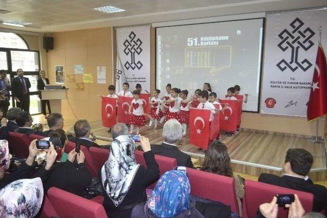 Konya’da Kütüphaneler Haftası Kutlamaları
