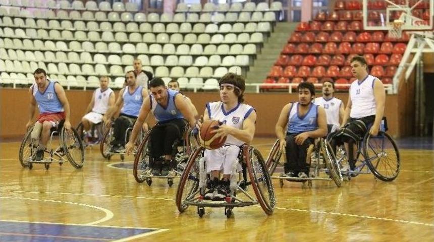 Engelli Basket&ccedil;iler Ceylanpınar Virajında