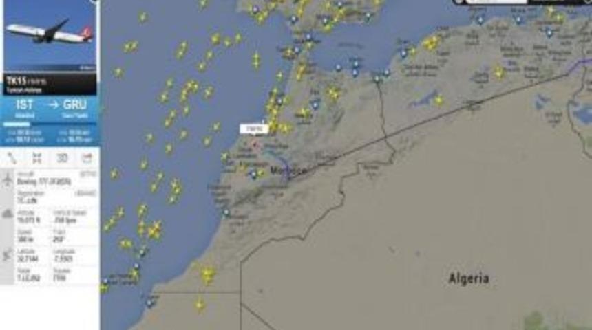 Sao Paulo U&ccedil;ağı Acil Iniş Yapıyor (1)