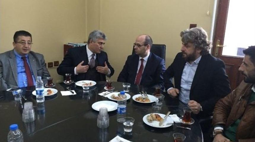 G&uuml;nnar&rsquo;dan İnşaat M&uuml;hendisleri Odası&rsquo;na Ziyaret