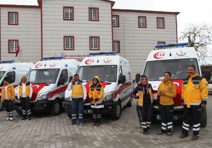Van’a 11 Yeni Ambulans