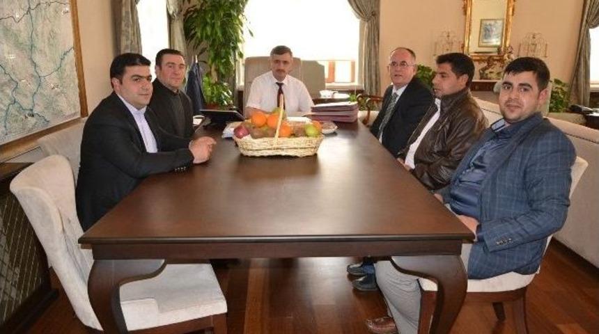 Sebze Ve Meyve Komisyoncularından Vali Bektaş&rsquo;a Ziyaret