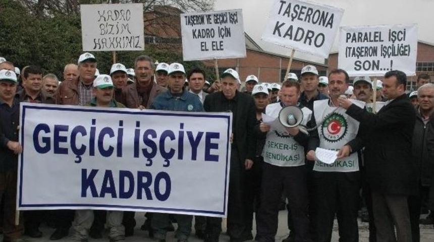 Şeker İş Şube Başkanı Cengiz &Uuml;nder: