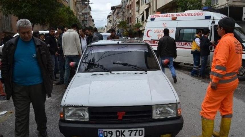 Otomobilin &Ccedil;arptığı Yaya Yaralandı