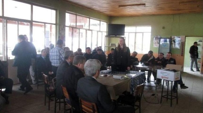 Bozdoğanlı Patates Yetiştiricileri Bilgilendirildi