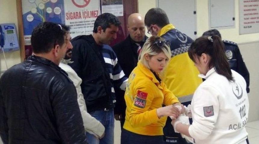 Edirne&rsquo;de Bı&ccedil;aklı Saldırgan, Adliyede Dehşet Sa&ccedil;tı