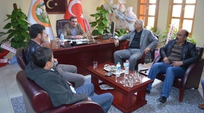 Ziraat Odası Başkanı&rsquo;ndan Uysal&rsquo;a Ziyaret