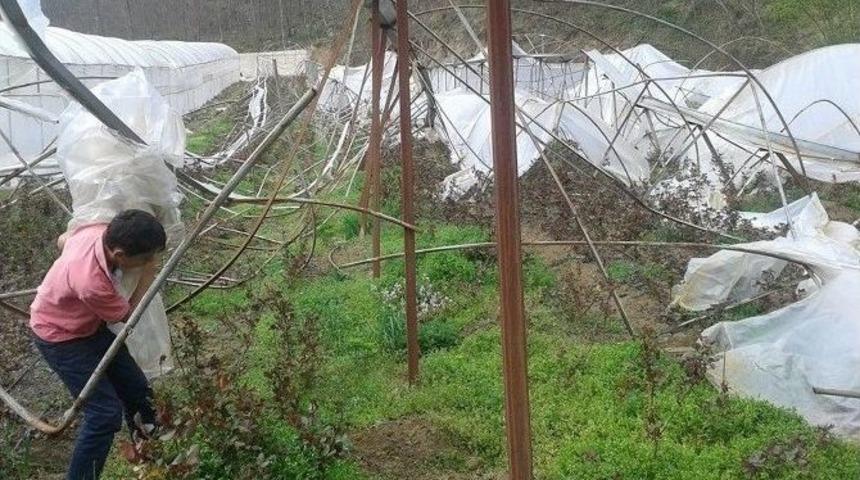 Kardan Zarar G&ouml;ren Seraların Tamiratı Başladı