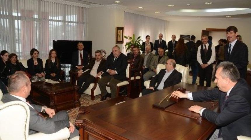 Başkan Keleş, Vali Fidan&rsquo;ı Ziyaret Etti