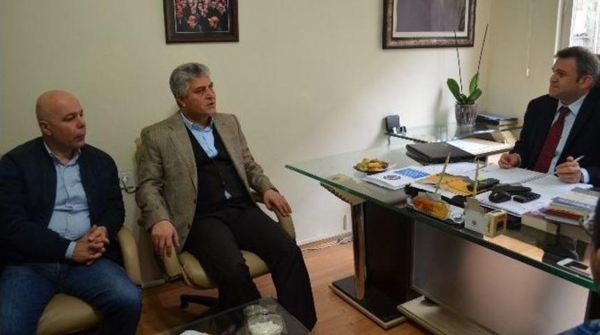 Ak Parti Trabzon Milletvekili Aday Adayı Adnan G&uuml;nnar&rsquo;dan 1 Nolu Yol İş Sendikası&rsquo;na Ziyaret