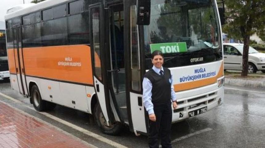 Muğla'da Ulaşıma Kadın Eli Değdi