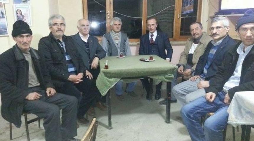 Mhp Merkez İl&ccedil;e, Haydarlar K&ouml;y&uuml;n&uuml; Ziyaret Etti