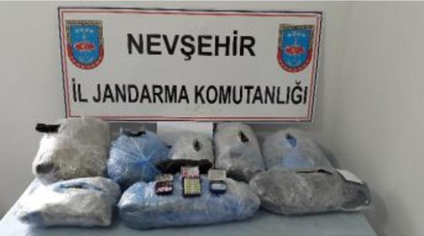 Nevşehir&rsquo;de 16 Kilo Esrar Ele Ge&ccedil;irildi