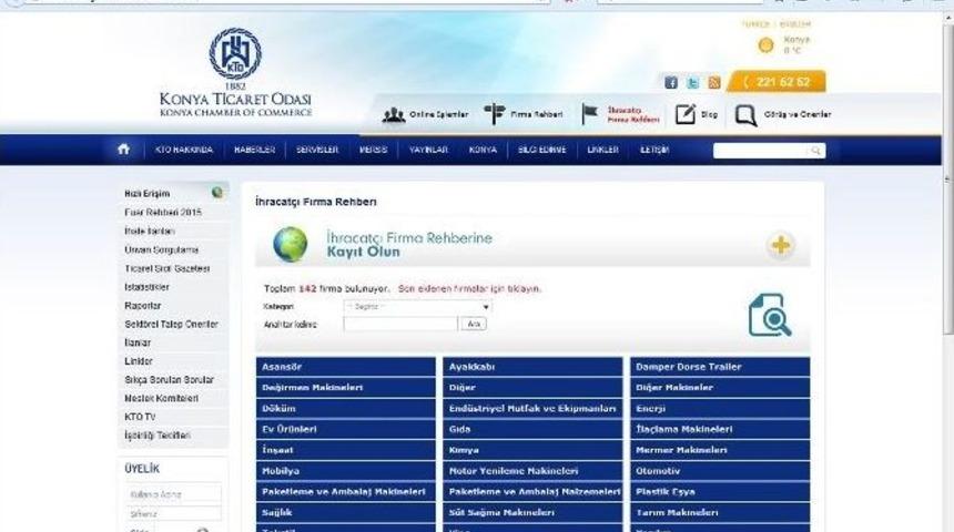 Kto İhracat&ccedil;ı &Uuml;yelerini Firma Rehberiyle D&uuml;nyayla Buluşturacak