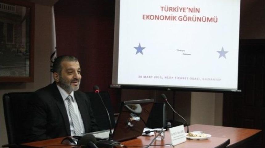 Nizip&rsquo;te &ldquo;t&uuml;rkiye&rsquo;nin Ekonomik G&ouml;r&uuml;n&uuml;m&uuml;&ldquo; Konulu Konferans D&uuml;zenlendi
