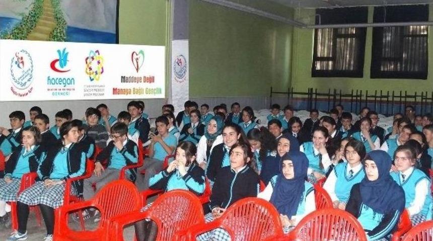 &Ouml;ğrencilere Madde Bağımlığı Anlatıldı