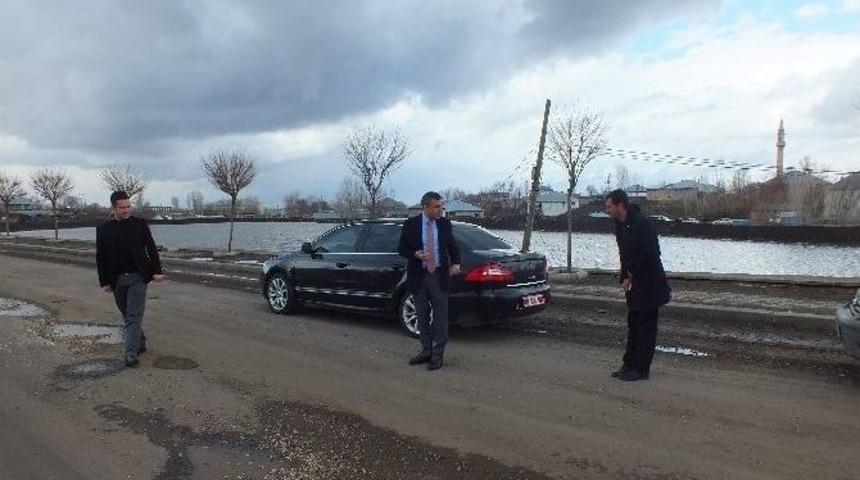 Kaymakam Atasoy Yolları İnceledi