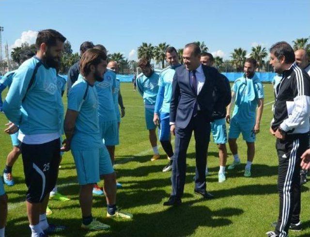 Adana Demirspor'a Başkan Sözlü'den Moral