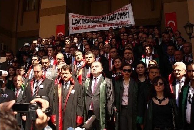 Hakim Ve Savcılardan C&uuml;bbeli Protesto 1