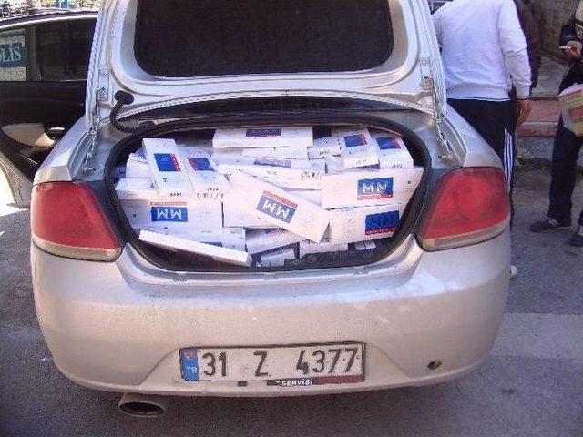 Osmaniye&rsquo;de Ka&ccedil;ak Sigara Operasyonu 3