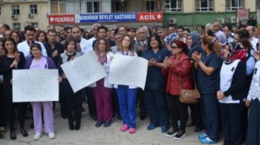 Kırıkhan&rsquo;da Doktora Saldırıya Kınama