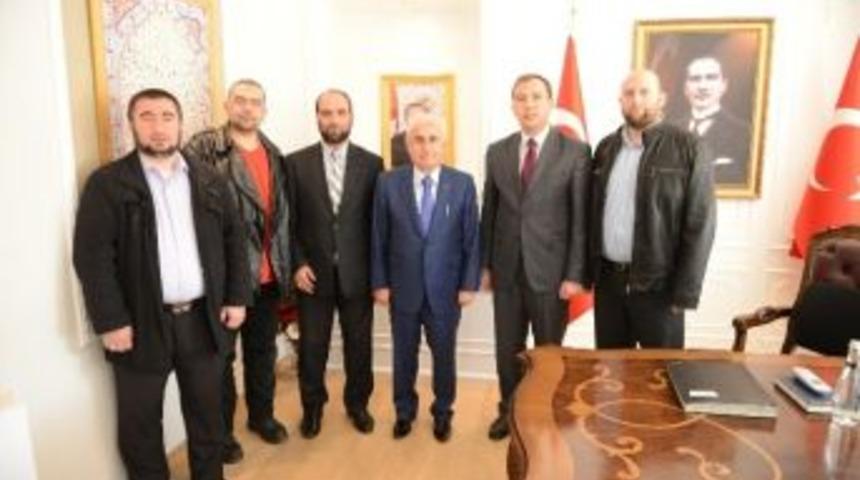 Blagnevgrad B&ouml;lge M&uuml;ft&uuml;s&uuml; Muhammed, Edirne Valisi Şahin&rsquo;i Ziyaret Etti