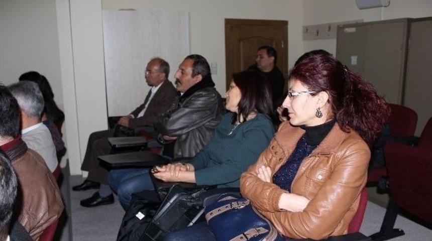 Gıda Tarım Ve Hayvancılık İl&ccedil;e M&uuml;d&uuml;rl&uuml;ğ&uuml; Personeline Stres Y&ouml;netimi Semineri