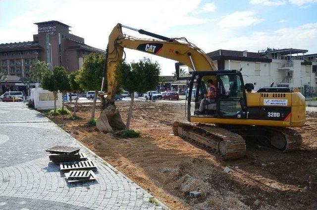 Manavgat’ta Mevcut Parklar Yenileniyor