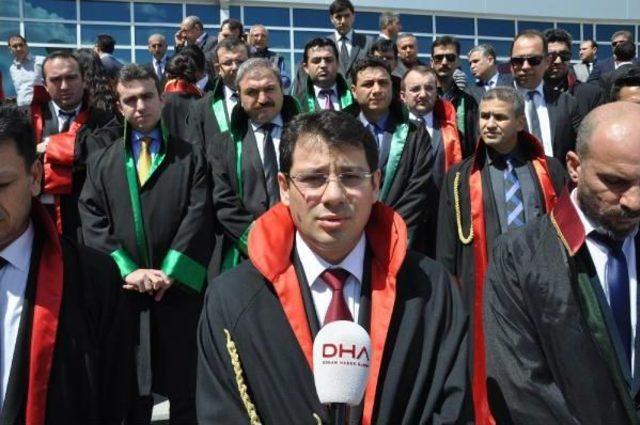 Adana Adliyesi nde, Savcı Kiraz ın Şehit Edilmesi Protesto Edildi (3) 1