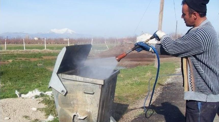 Karaman Belediyesi Haşere İle M&uuml;cadeleye Başladı