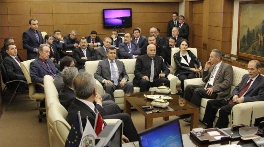 Kerim Aksu Belediye Birim Amirleri İle Bir Araya Geldi