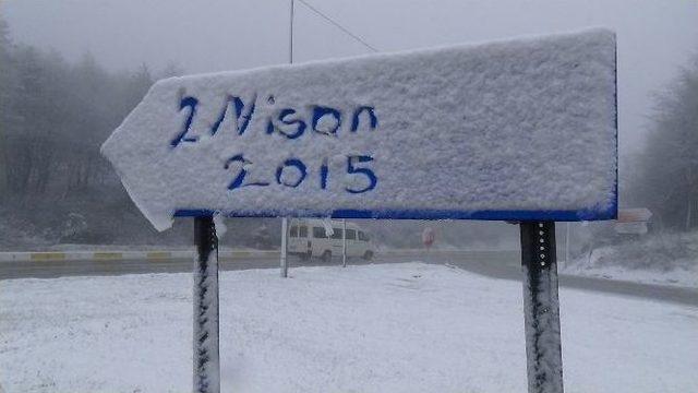 Bolu&rsquo;da Kar S&uuml;rprizi 1