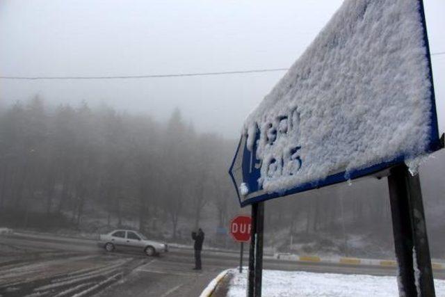 Bolu Dağı Beyaza Büründü