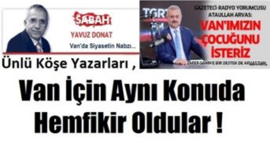 Usta Gazetecilerden Ak Partili Şahin&rsquo;e Destek