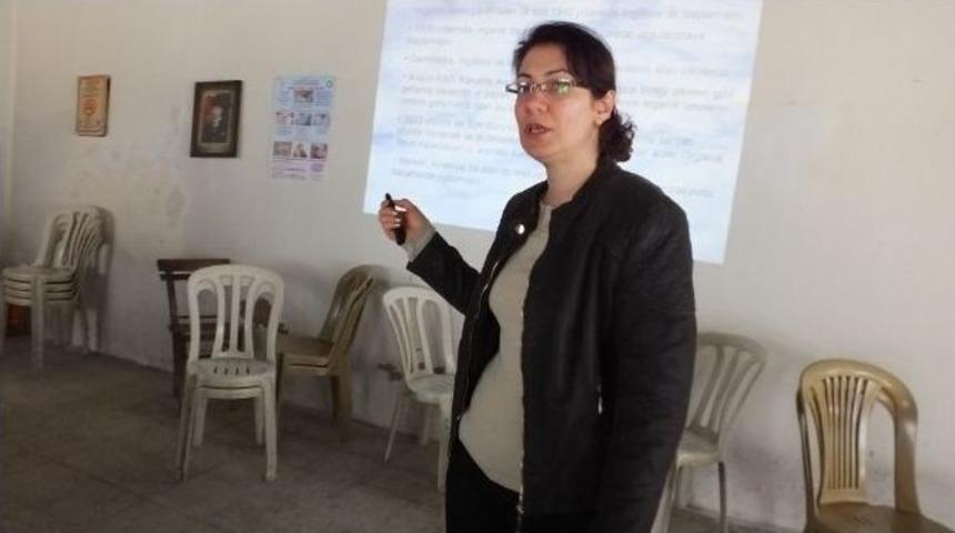 K&ouml;yl&uuml; Kadınlar Organik Tarımı &Ouml;ğreniyor