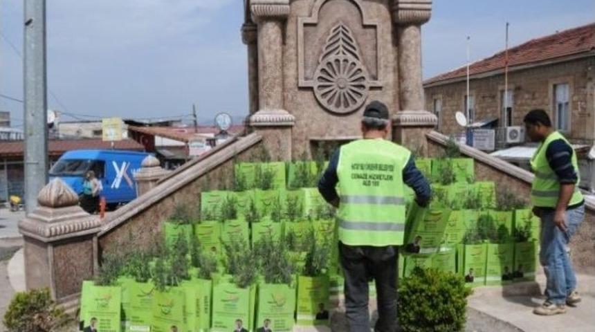 Reyhanlı&rsquo;da Vatandaşlara Fidan Dağıtıldı