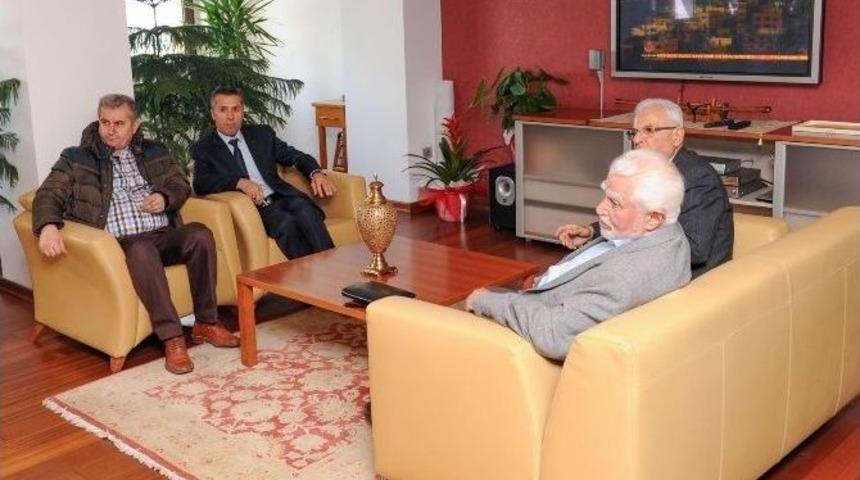 Başkan Tiryaki Esnaf Odalarını Ağırladı