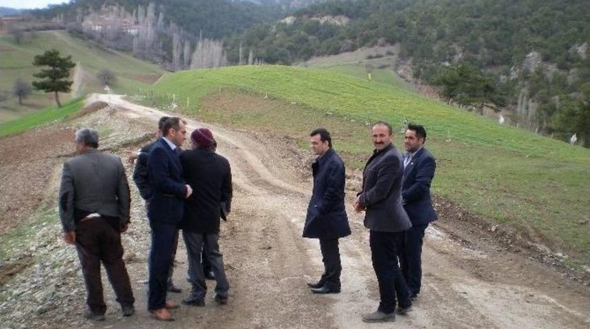 Kaymakam G&uuml;rsoy, Heyelan B&ouml;lgelerinde İnceleme Yaptı