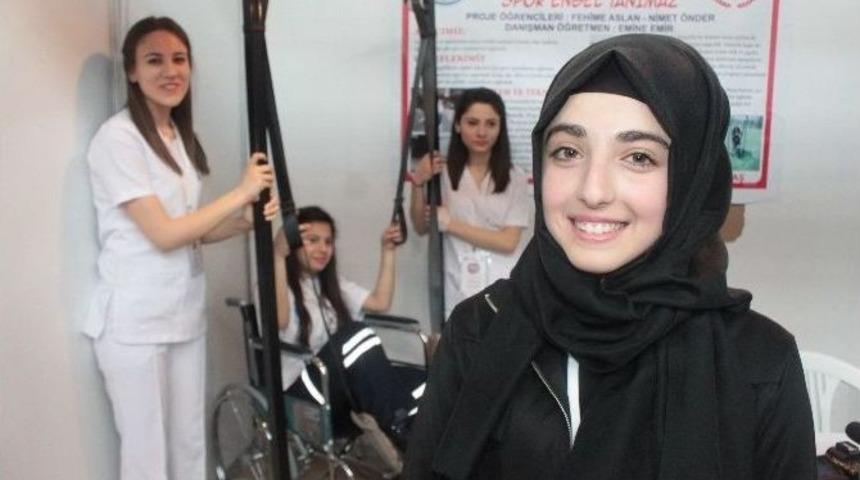 Bursalı &Ouml;ğrencilerin Buluşu Engellilerin Tek Başına Spor Yapmasını Sağlayacak