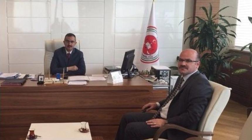 İskenderoğlu&rsquo;ndan Başsavcı Ak&ccedil;ıl Ve Adalet Komisyonu Başkanı Taşkaya&rsquo;ya Taziye Ziyareti
