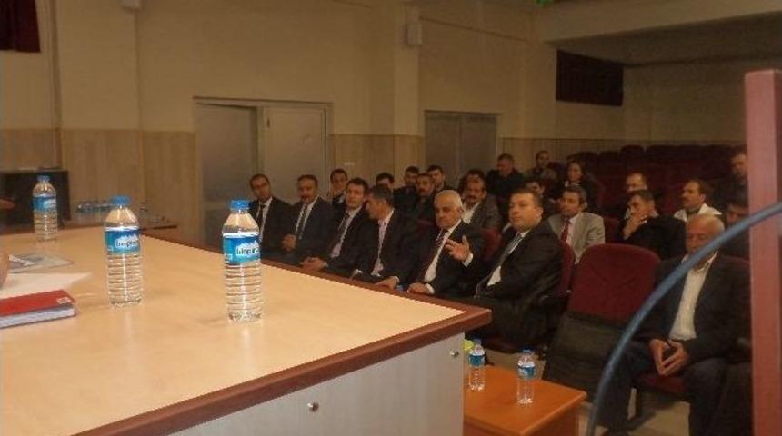 Varto&rsquo;da &lsquo;mesleki Ve Teknik Eğitimi&rsquo; Toplantısı