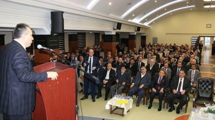Vali Ali Fidan, Din G&ouml;revlileri İle Bir Araya Geldi