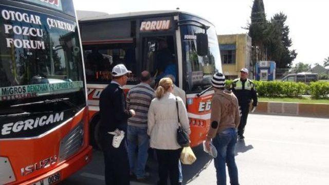 Mersin'de Toplu Taşıma Araçları Sivil Polislerle Denetleniyor