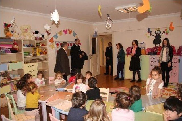 Sakarya M&uuml;ft&uuml;s&uuml; İlyas Serenli, Minik &Ccedil;ocuklarla Buluştu 3