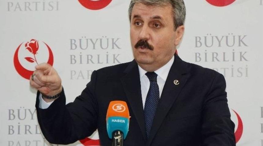 Bbp Genel Başkanı Destici: &ldquo;acı Hepimizin Acısı&rdquo;