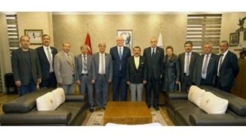 Muhtarlardan Başkan Kurt&rsquo;a Ziyaret