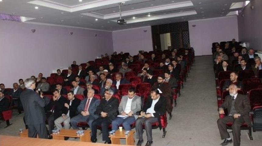 Siirt&rsquo;te Din G&ouml;revlilerine Seminer Verildi