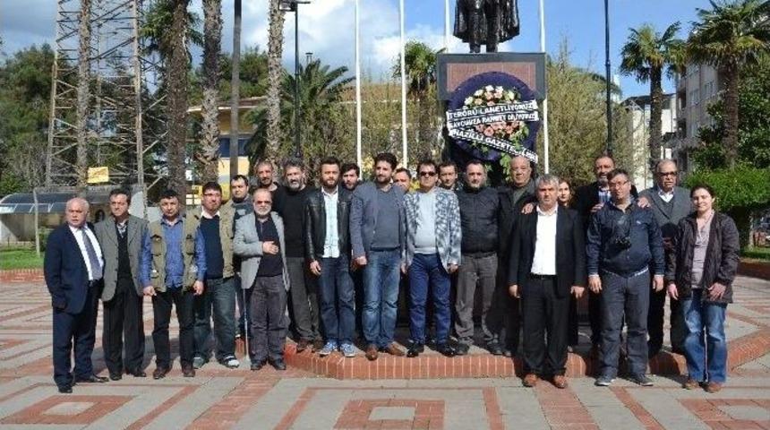 Nazillili Gazeteciler Ter&ouml;r&uuml; Lanetledi